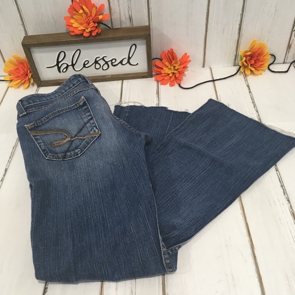 BKE Denim Stretch Raw Hem Jeans, Size 27 - Picture 2 of 15